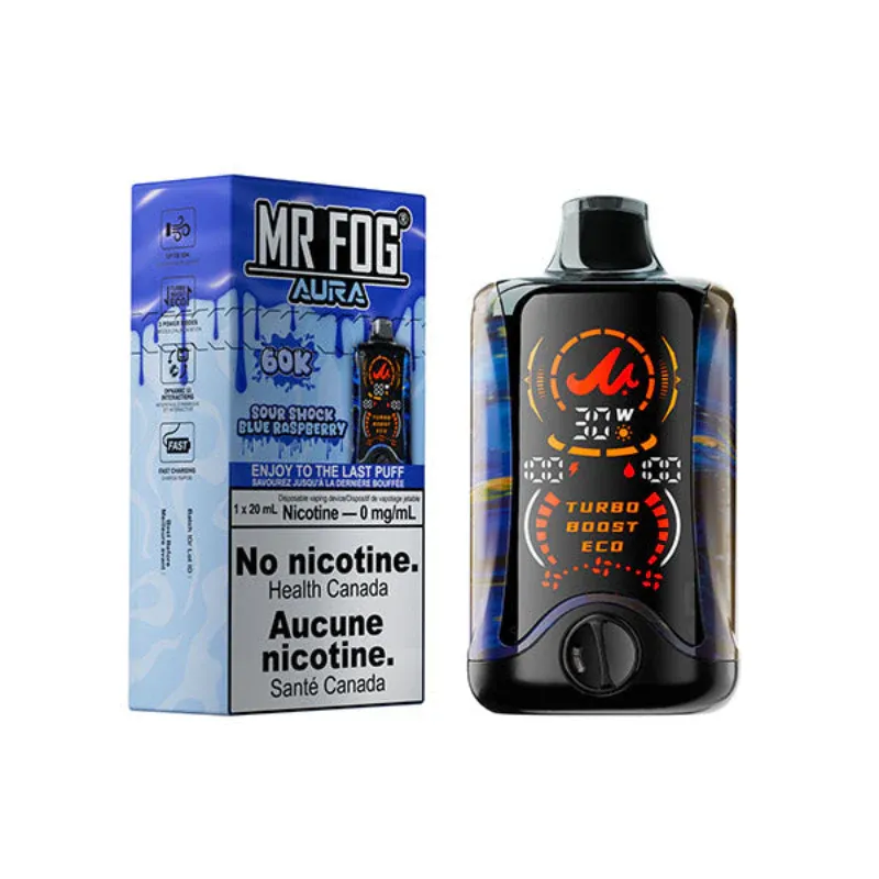 O NICOTINE MR FOG AURA 60 K