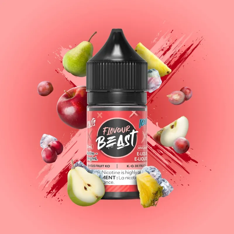 Flavour Beast Famous Fruit KO Iced Nic Salt 30 mL 10 mg