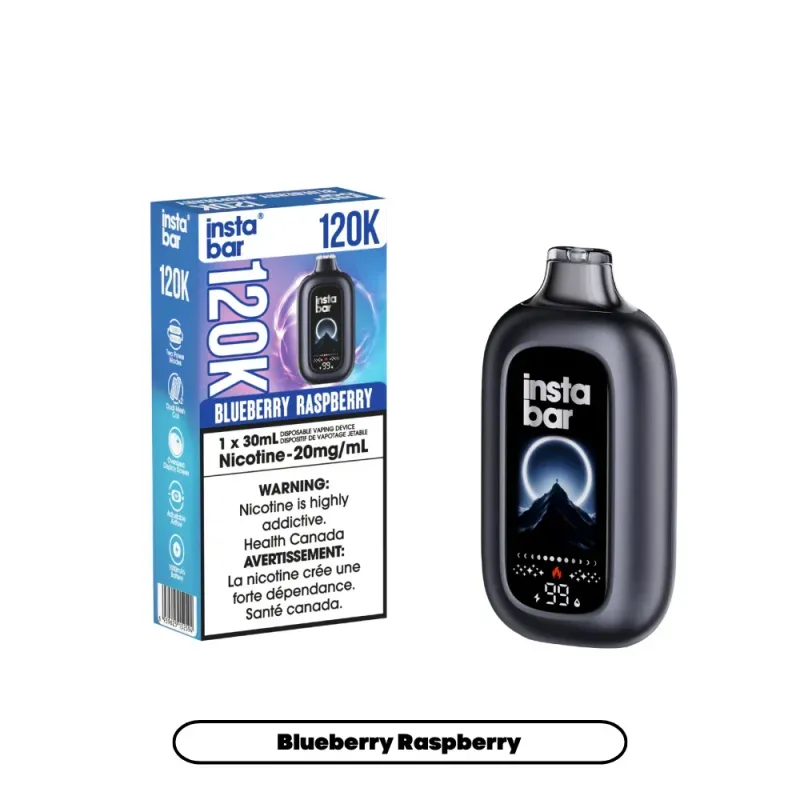disposable vape pen canada Insta Bar 120K Meloso Max - GEEK 14ML Flavour:Grape