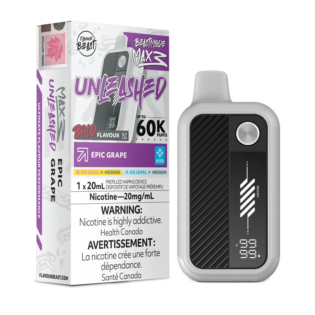 flavor beast disposable vape Flavour Beast Mode Max 3 60K Mr Fog Nova 36K crystal prime bar Choose Flavor:Duo Black Ice