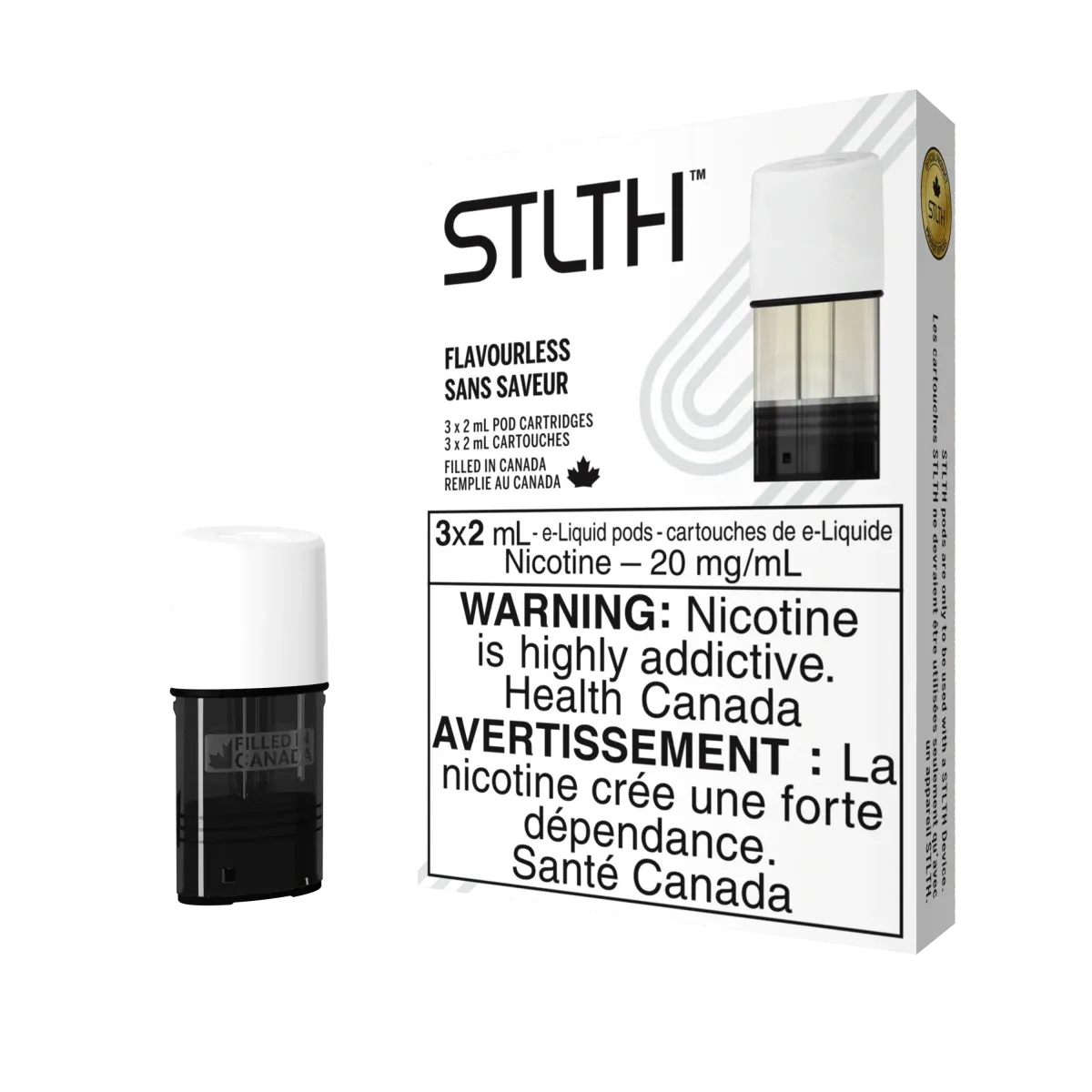 STLTH Pod Pack Flavourless 3 Pack