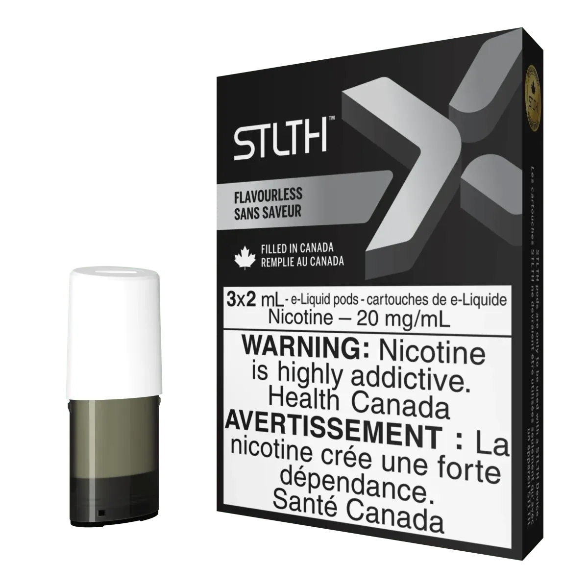 STLTH X Pod Pack Flavourless 3 Pack