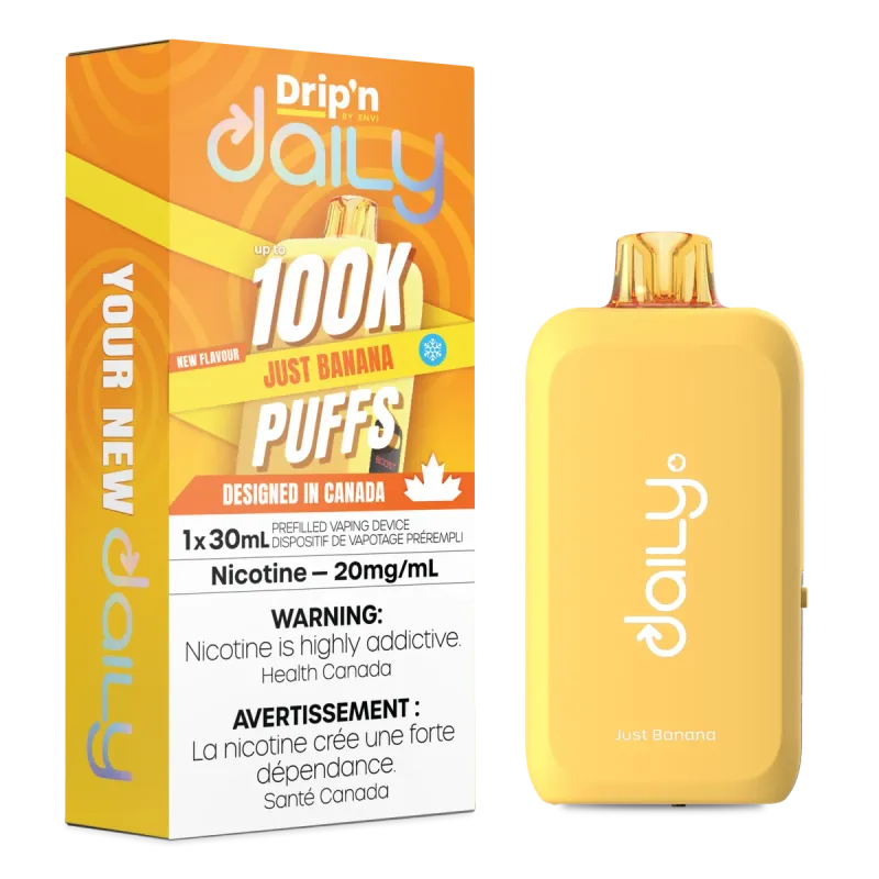 Drip'n Daily 30 mL Disposable - Just Banana