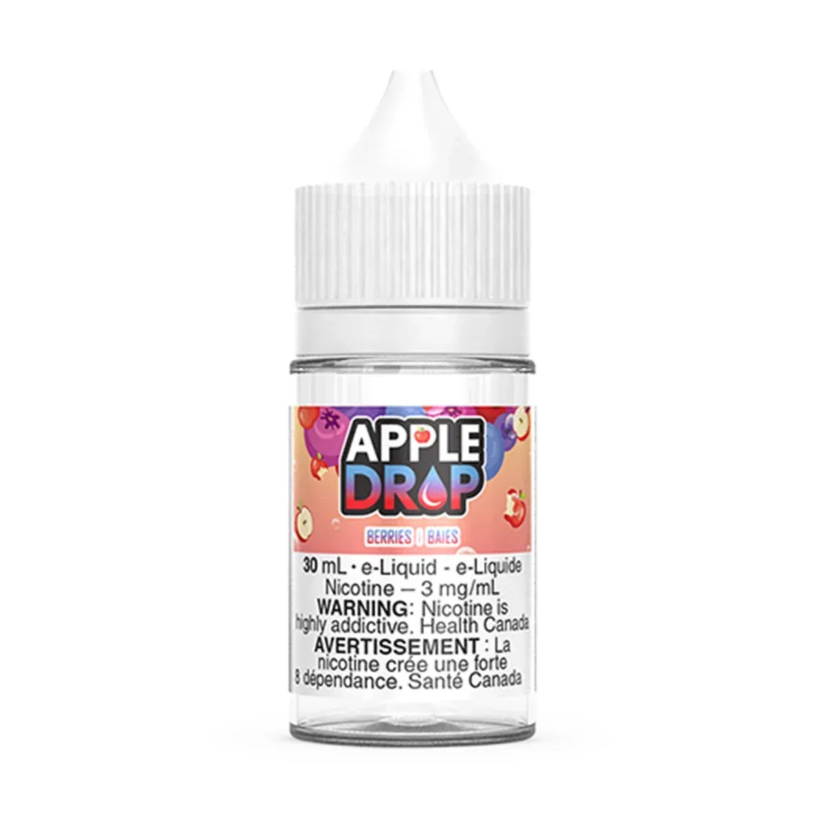 Apple Drop Freebase 30 mL - Berries, 3 mg