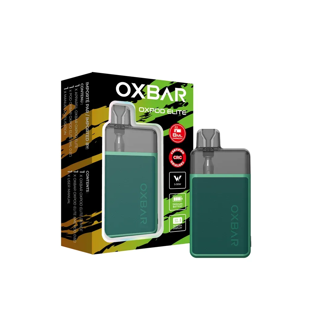 OXBAR OXPOD Elite Pod Kit - Shadow Green, OXPOD Elite Pod Kit