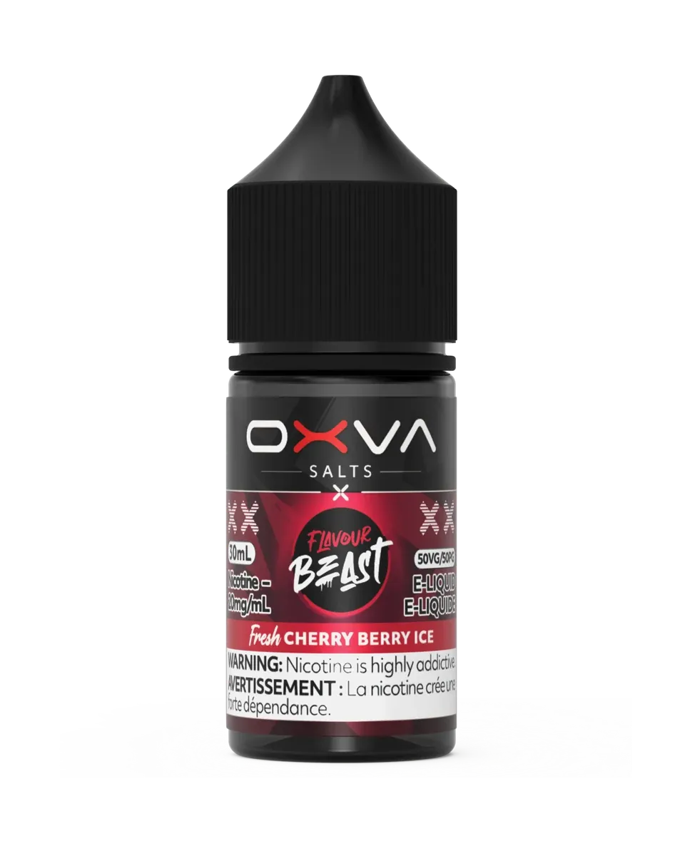 Flavour Beast x OXVA E-Liquid 30mL - Fresh Cherry Berry Ice, 20 mg