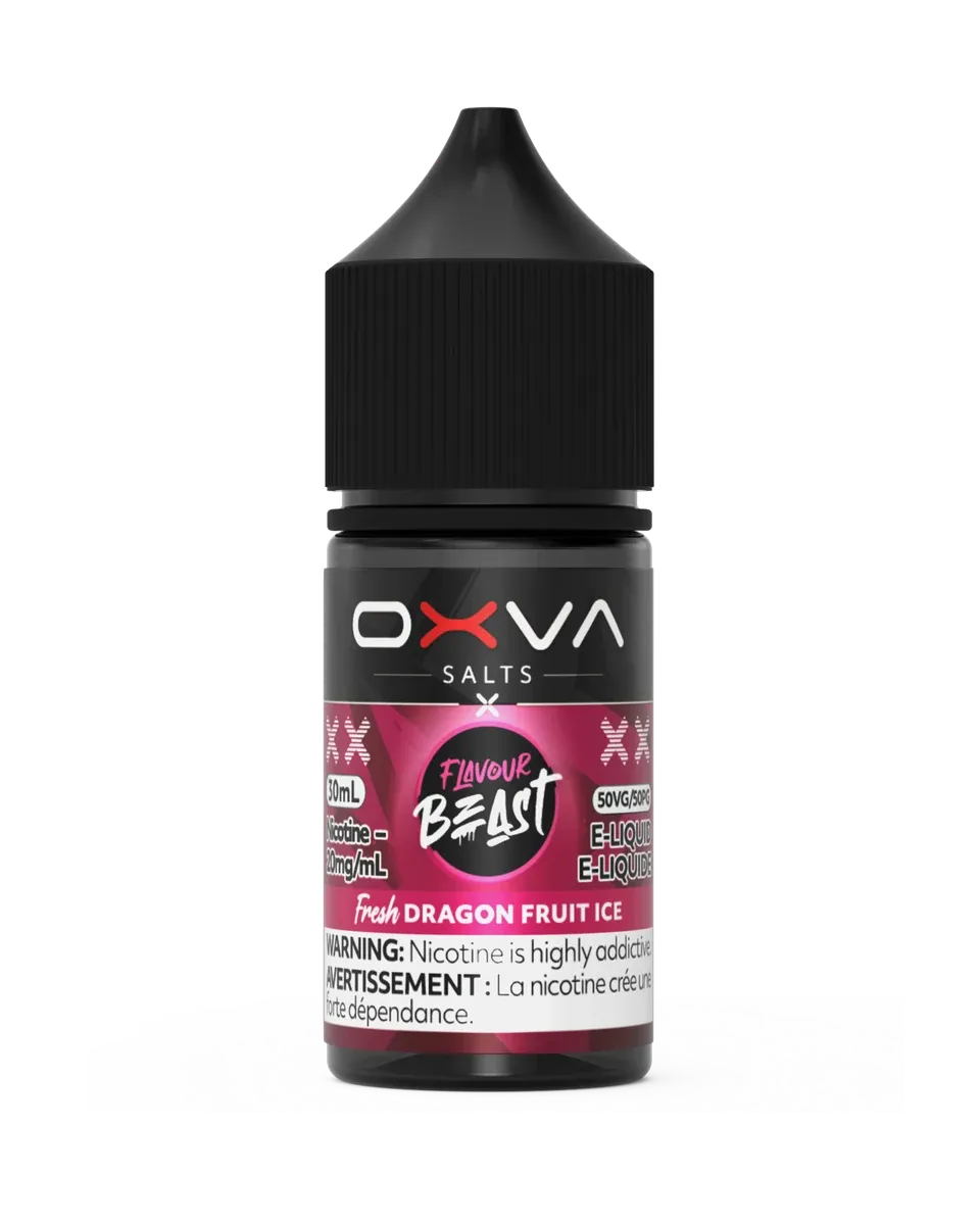 Flavour Beast x OXVA E-Liquid 30mL - Fresh Dragon Fruit Ice, 20 mg