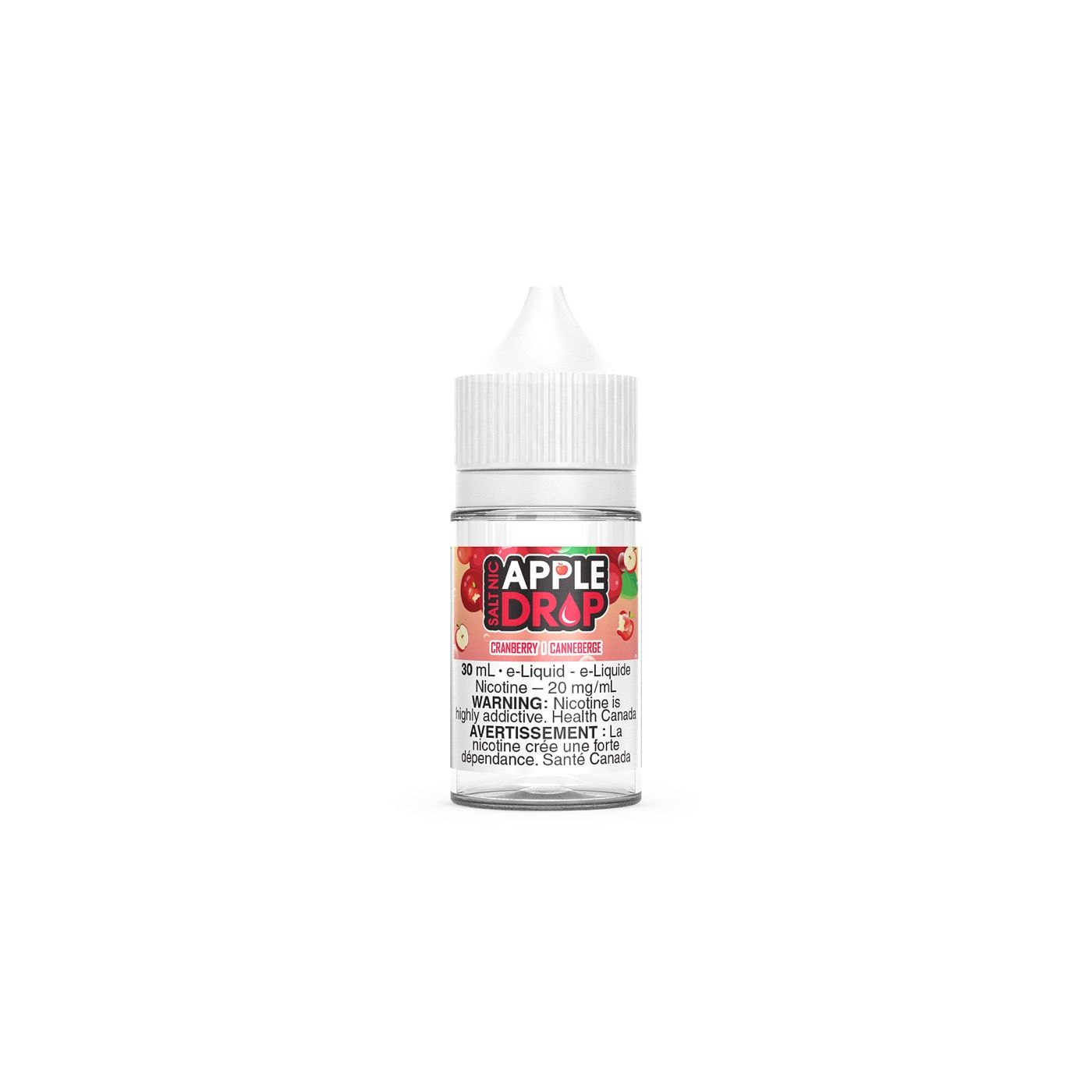 Apple Drop Nic Salt 30 mL — e-liquid bottle