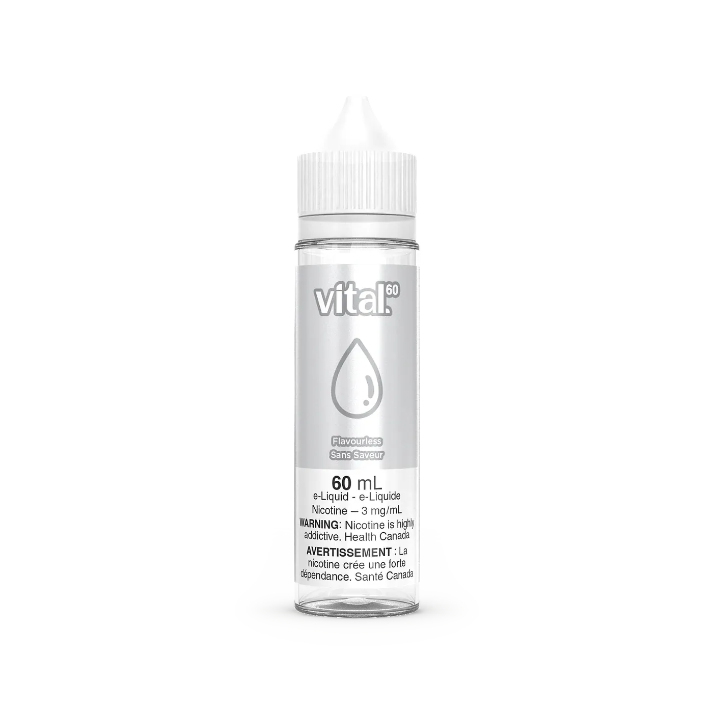 Vital Flavourless Freebase 60mL — e-liquid bottle