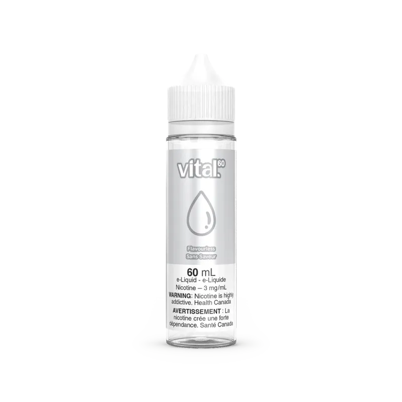 Vital Flavourless Freebase 60mL — e-liquid bottle