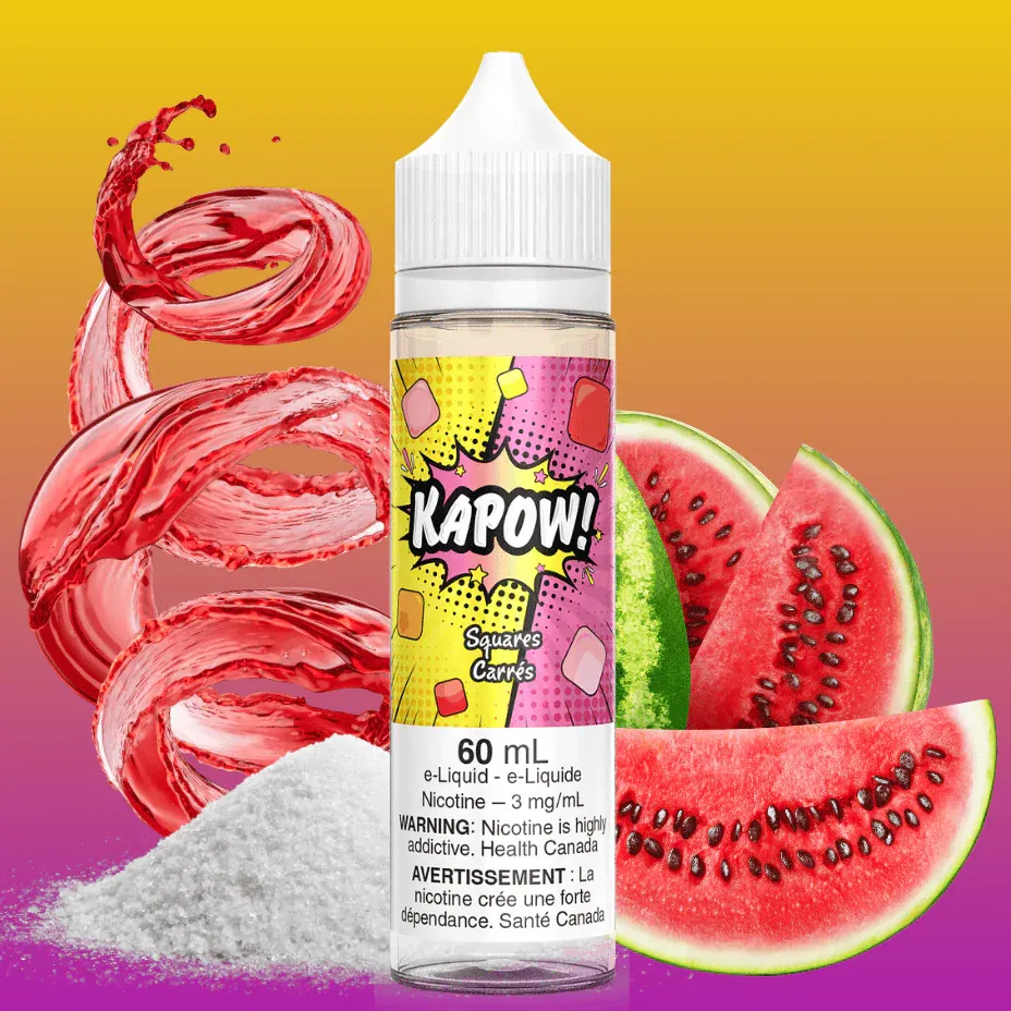 Kapow Freebase 60mL — e-liquid bottle