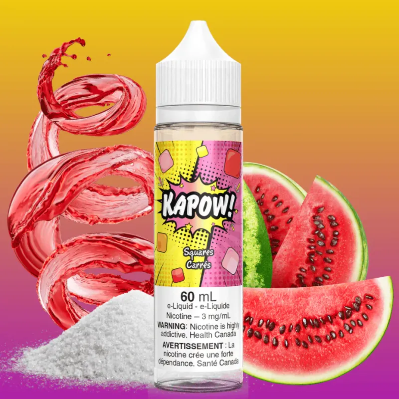 Kapow Freebase 60mL — e-liquid bottle