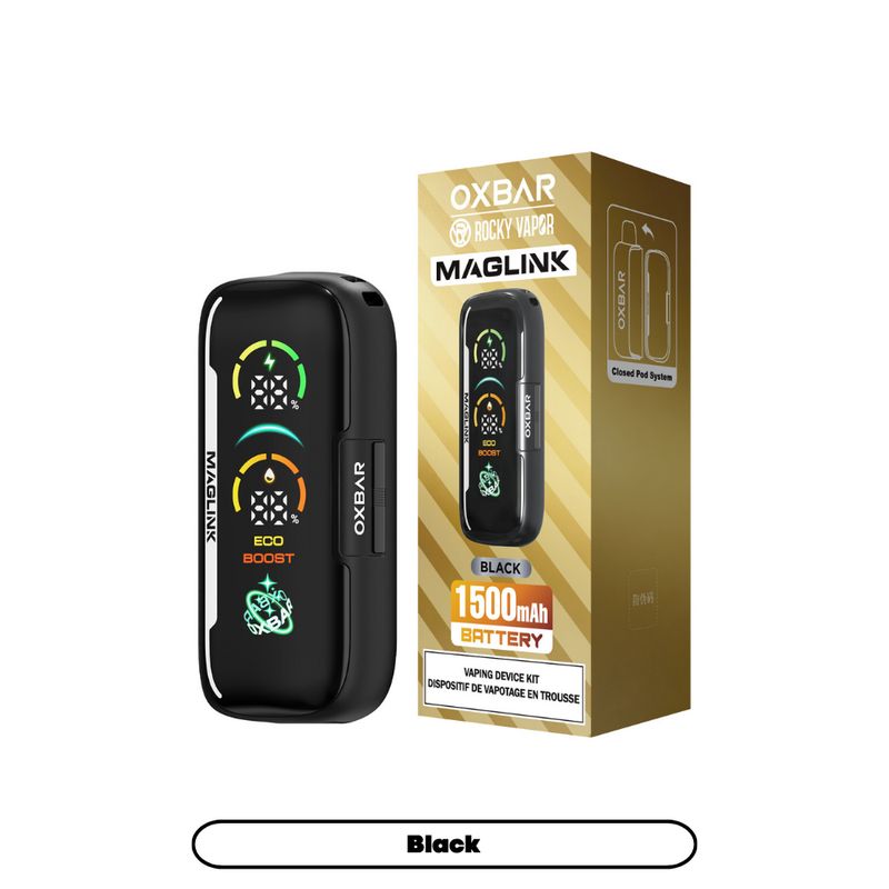 OXBAR Maglink 1500mAh Battery - Black
