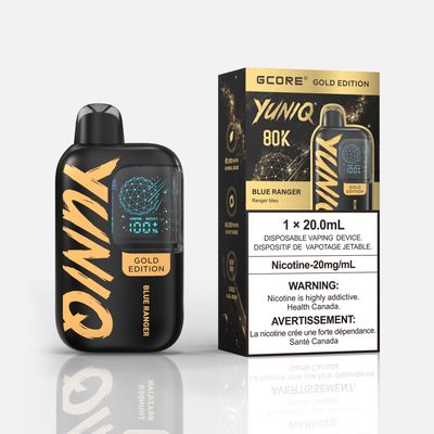 GCORE YUNIQ 80K Disposable Vape 20mL 20mg product image