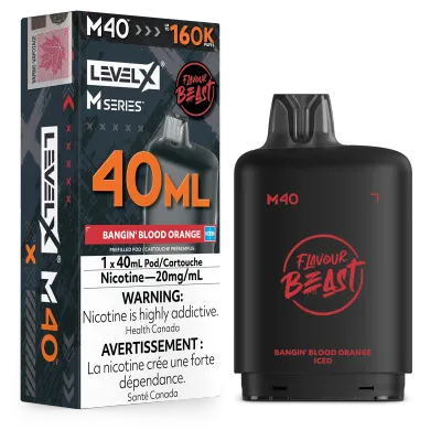 Level X M40 x Flavour Beast Pod 40mL 20mg