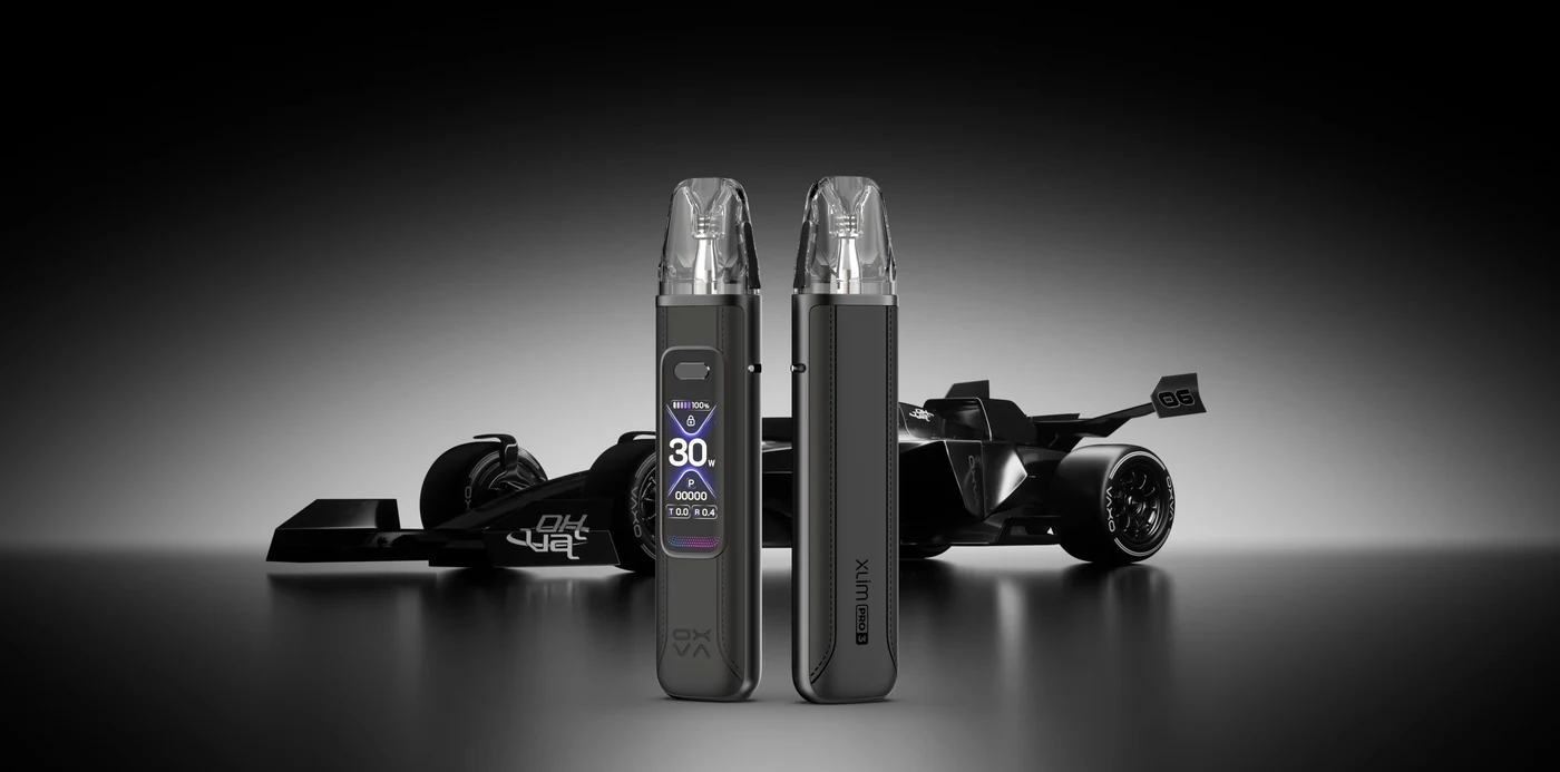 OXVA XLIM Pro 3 Pod Kit in Black Leather