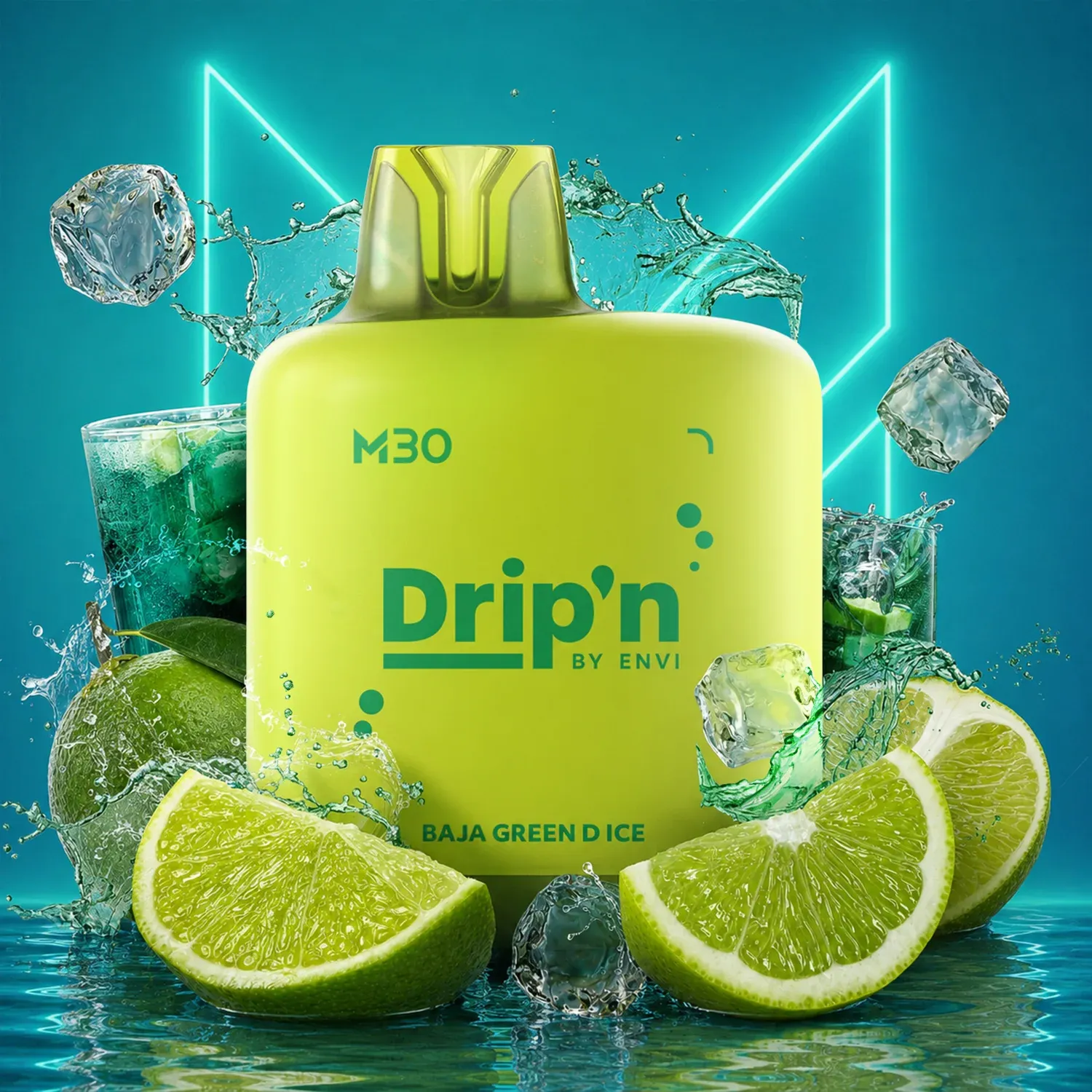 Level X M30 Drip'n Baja Green D Ice 30mL pod, 20mg/mL