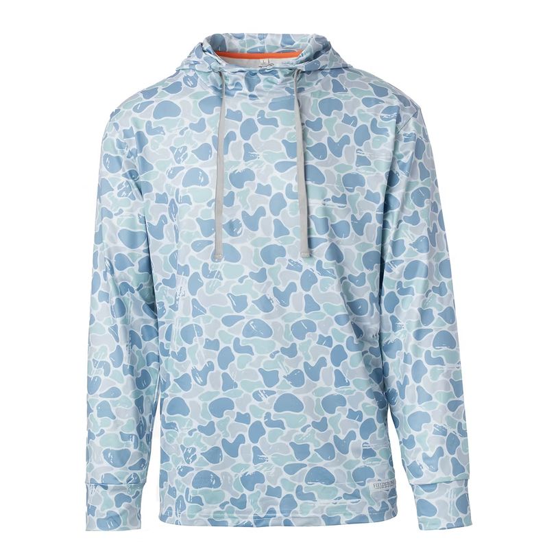 Saltwater Camo Performance Hoodie