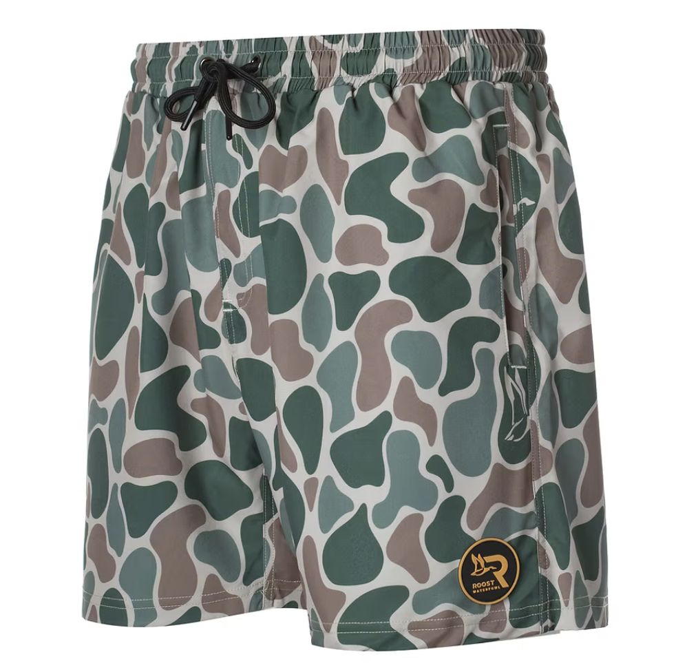 Roost Active Camo Shorts, Size: LG