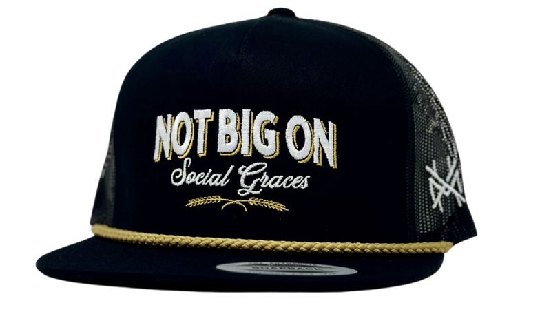 Not Big On Social Graces Trucker