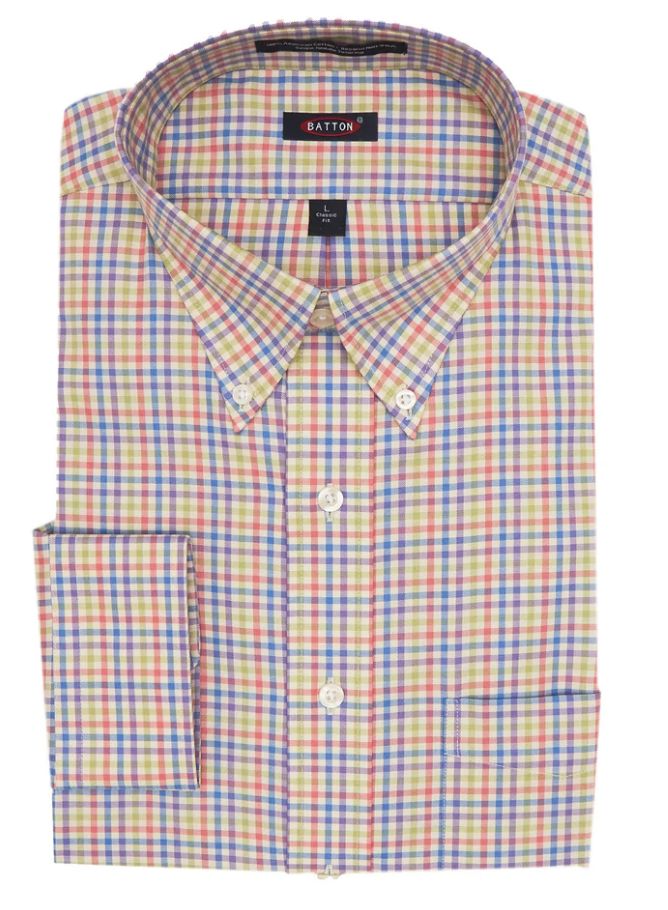Jay Cotton Gideon Cotton Sport Shirt, Size: M