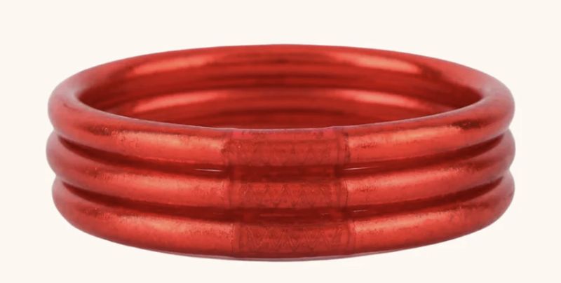 Crimson All Weather Bangles® (AWB®) - Serenity Prayer