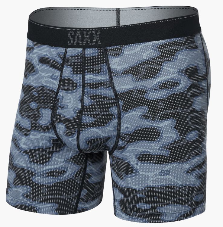 QT QUICK DRY MESH BB FLY-WATERDROP CAMO-BLACK, Size: Medium
