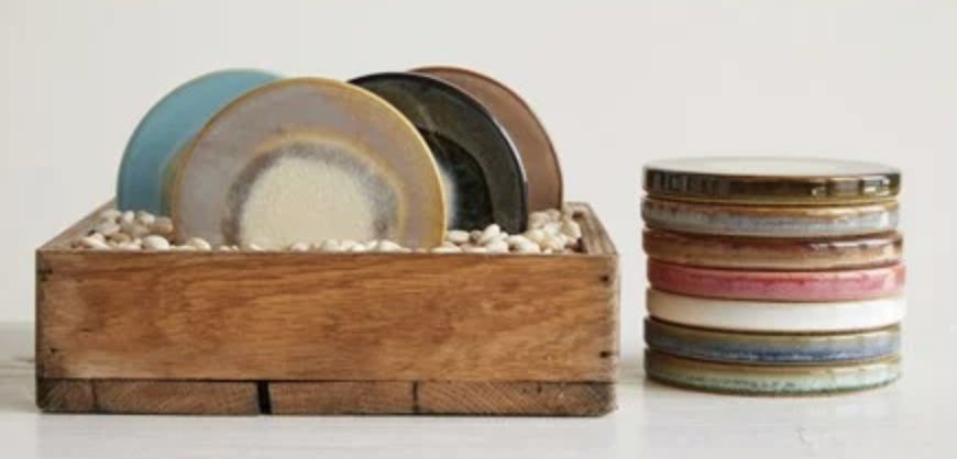 Round Stonewear Trivet