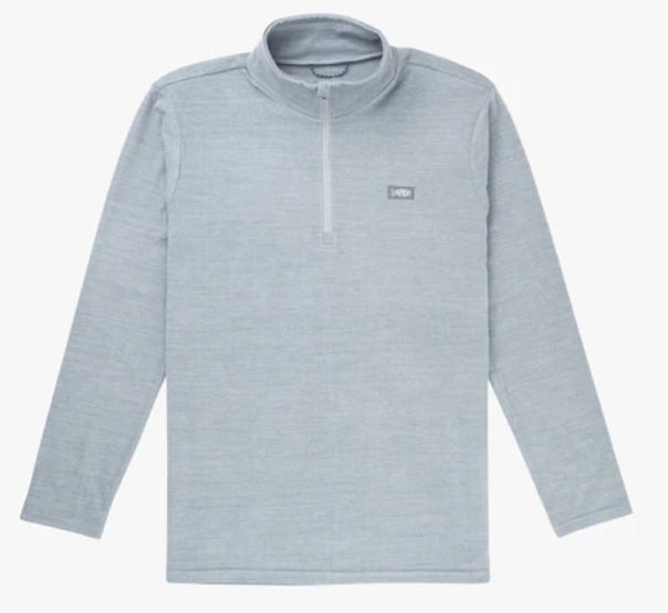 Coastal Layer 1/4 Zip Steel Heather