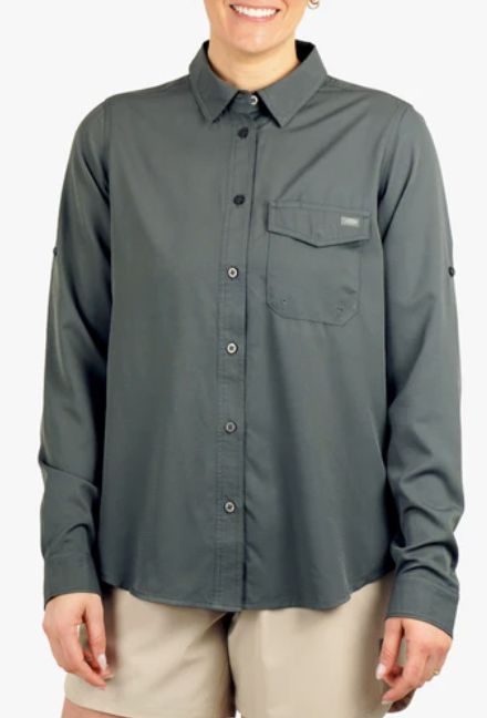 Palomar Tech LS Charcoal - Women