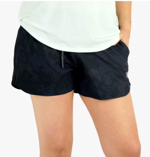 Strike Shorts Printed Black Storm Camo