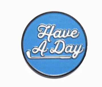 Have a Day Ball Marker Navy