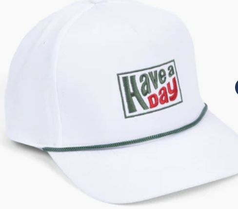 Have a Day Retro Rope Hat