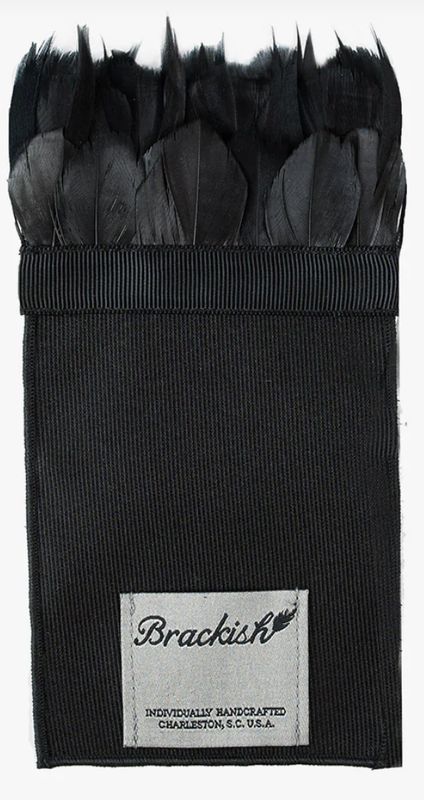 Obsidian Pocket Square