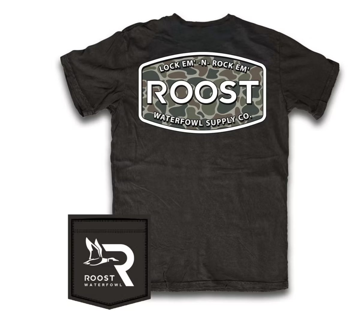 Roost Camo Logo, Size: MD