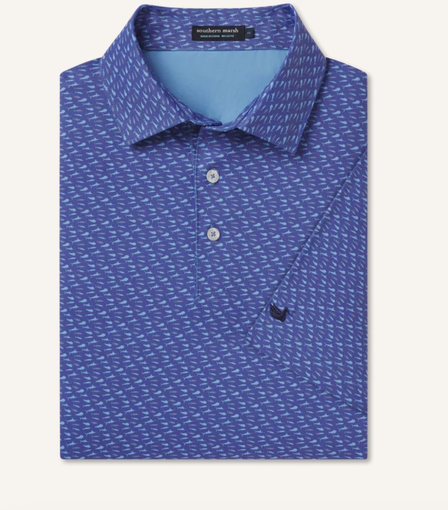 Flying Performance Polo- Summer School, Size: MD