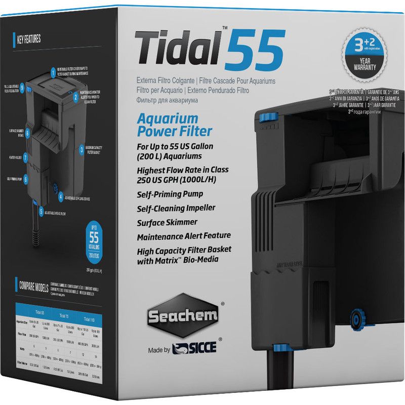 Seachem Tidal Power Filter 55