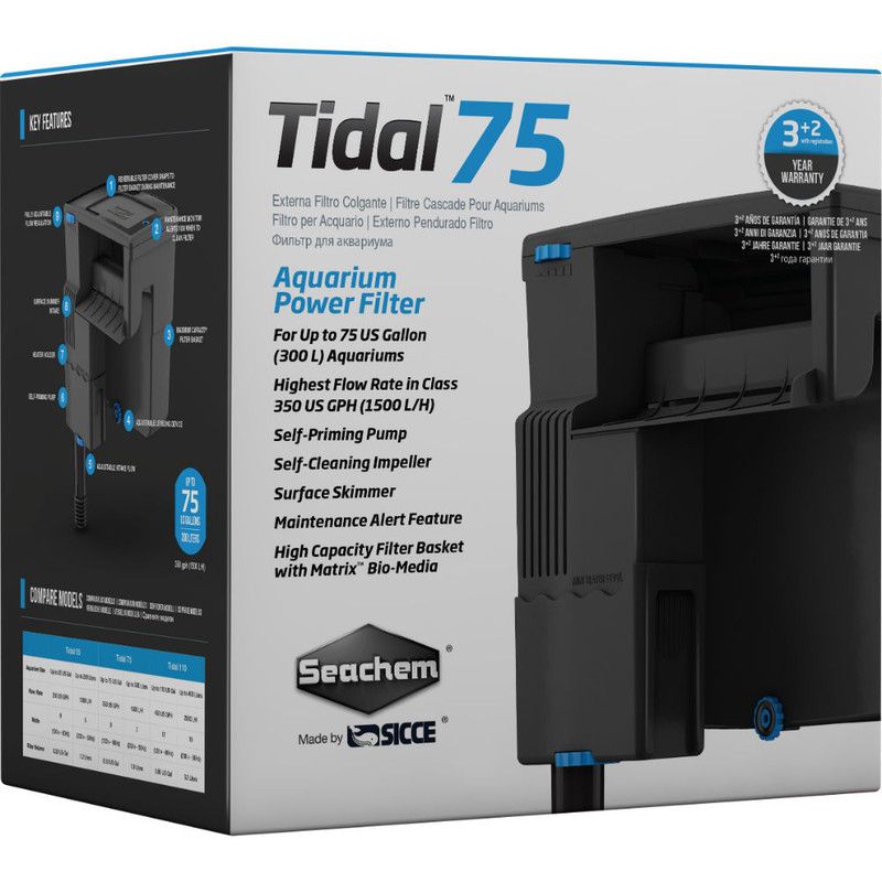 Seachem Tidal Power Filter 75