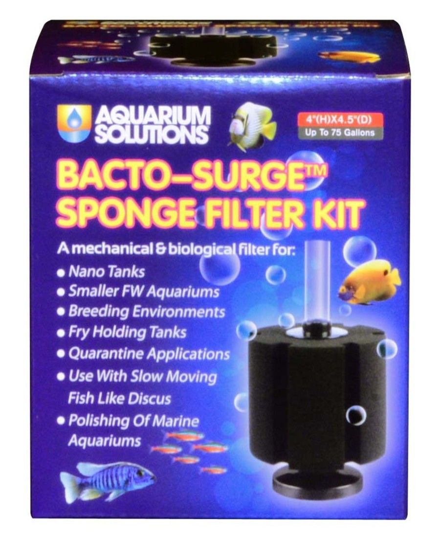 Aquarium Solutions Bacto-Surge Biological Action Sponge Filter-Large