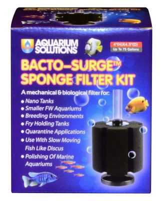 Aquarium Solutions Bacto-Surge Biological Action Sponge Filter-Large
