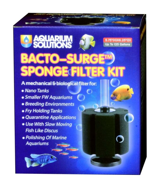 Aquarium Solutions Bacto-Surge Biological Action Sponge Filter-X-Large