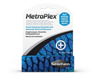 Seachem Laboratories MetroPlex Parasitic and Bacterial Treatment