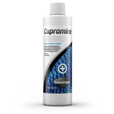 Seachem Laboratories Cupramine Parasite Medication 250ml