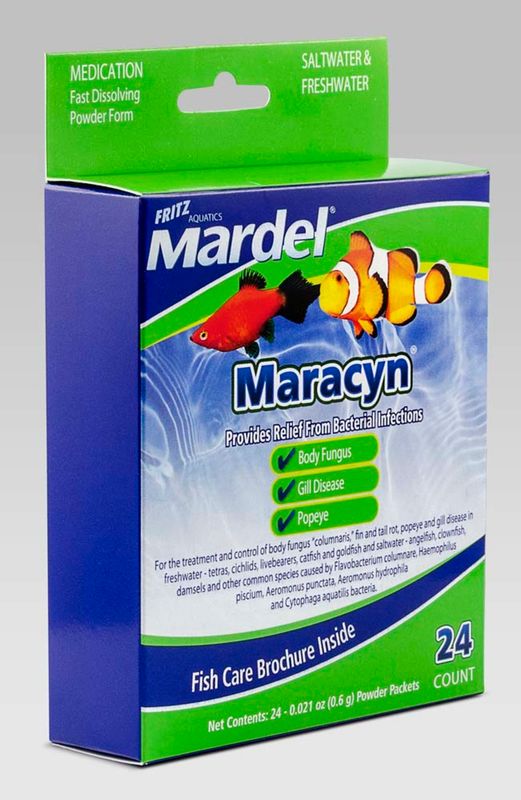 Mardel Maracyn Antibacterial Medication 24ct