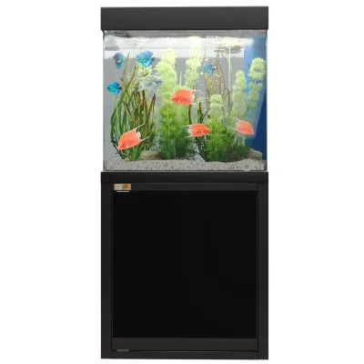 Aqua Dream 40 Gallon Tempered Glass Aquarium Black Aqua Dream 40 Gallon Tempered Glass Aquarium Black
