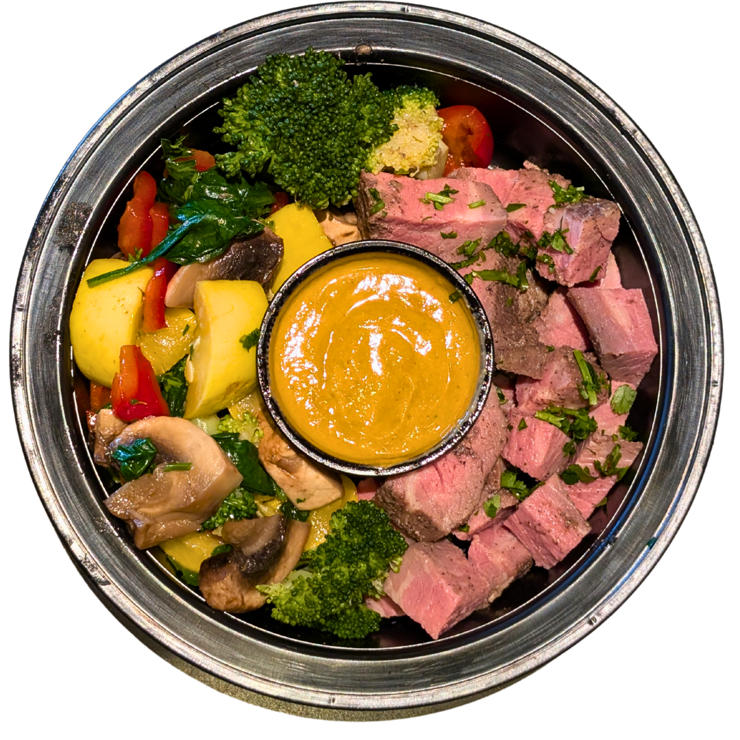 Asian Steak with Pineapple Mango Salsa