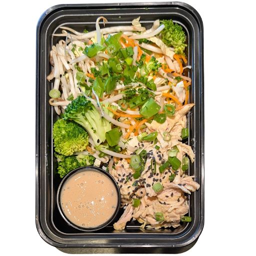 Hoisen Chicken &amp; Sprout w Sesame Ginger Drizzle