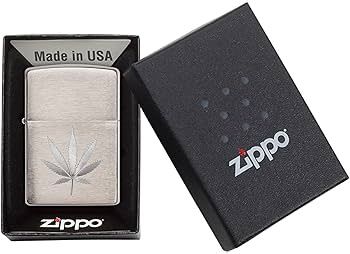Zippo | 29587 Silver Cannabis