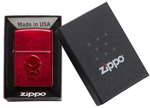 Zippo | 21186 Candy Apple Skull