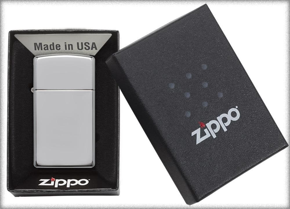 Zippo 1610 Slim High Polish Chrome